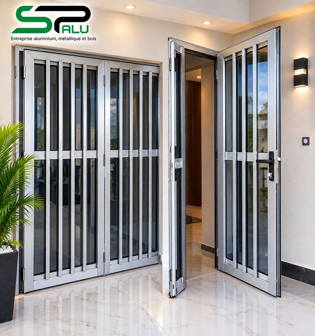 Portes-fenêtres sécurisées — Livraison et pose