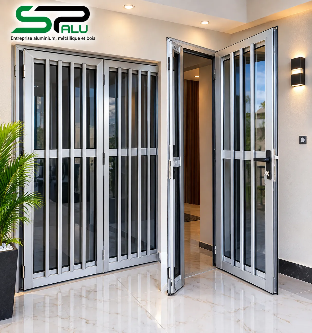 Portes-fenêtres sécurisées — Livraison et pose